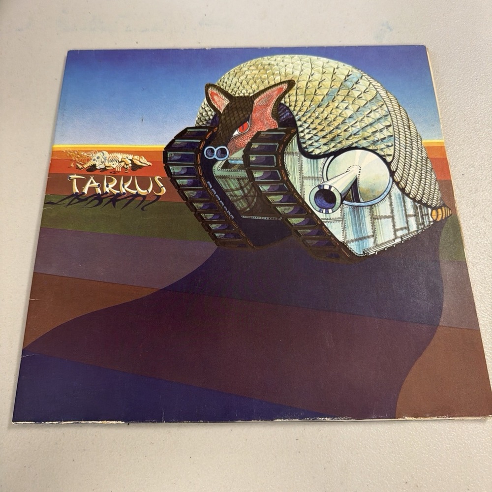 EMERSON LAKE & PALMER ELP ~ TARKUS  LP ~ 1971  JAPANESE GATEFOLD  ~  NEAR MINT